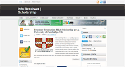 Desktop Screenshot of 4infobeasiswa.blogspot.com