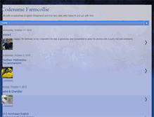 Tablet Screenshot of codenamefarmcollie.blogspot.com