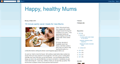 Desktop Screenshot of healthymums.blogspot.com