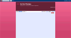 Desktop Screenshot of dreipleintjes.blogspot.com