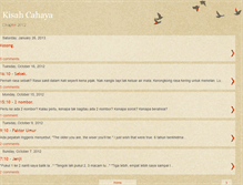 Tablet Screenshot of kisahcahaya.blogspot.com