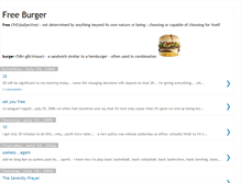 Tablet Screenshot of freeburger.blogspot.com