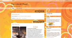Desktop Screenshot of literati-read.blogspot.com