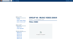 Desktop Screenshot of 48musicvideo08.blogspot.com