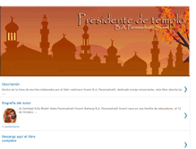 Tablet Screenshot of presidentedetemplo.blogspot.com