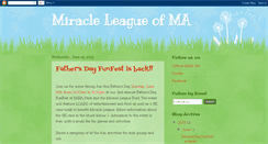 Desktop Screenshot of miracleleagueofma.blogspot.com