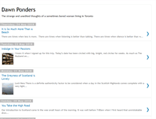 Tablet Screenshot of dawnponders.blogspot.com