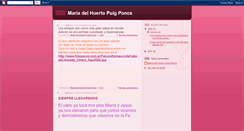 Desktop Screenshot of mariadelhuertopuigponce.blogspot.com