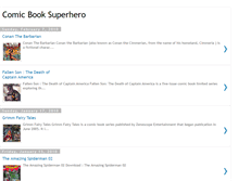 Tablet Screenshot of comic-book-superhero.blogspot.com