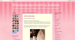 Desktop Screenshot of minnamannanmaailma.blogspot.com