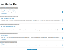 Tablet Screenshot of cloningblog.blogspot.com