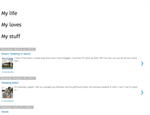 Tablet Screenshot of debbie-mylife-myloves-mystuff.blogspot.com