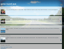 Tablet Screenshot of goneroundaus.blogspot.com