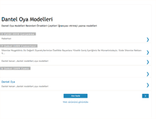 Tablet Screenshot of danteloyamodelleri.blogspot.com