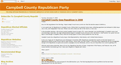 Desktop Screenshot of campbellcountygop.blogspot.com