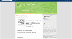 Desktop Screenshot of campsummertribe.blogspot.com