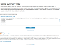 Tablet Screenshot of campsummertribe.blogspot.com