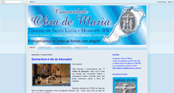 Desktop Screenshot of obrademaria-mossoro.blogspot.com