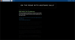 Desktop Screenshot of mustsally.blogspot.com