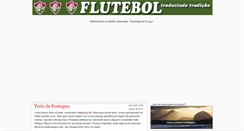 Desktop Screenshot of flutebol.blogspot.com