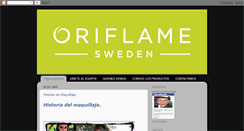 Desktop Screenshot of oriflameencolombia.blogspot.com