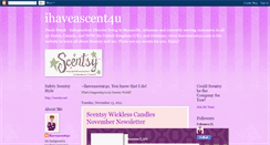 Desktop Screenshot of ihaveascent4u.blogspot.com