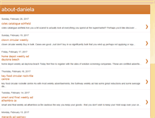 Tablet Screenshot of about-daniela.blogspot.com