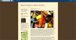 Desktop Screenshot of barrelandbrew.blogspot.com