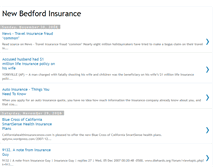 Tablet Screenshot of newbedfordinsurance.blogspot.com