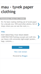 Mobile Screenshot of mau-conceptualclothing.blogspot.com