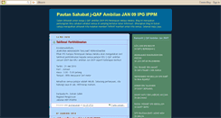 Desktop Screenshot of jqaf09ippm.blogspot.com