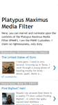 Mobile Screenshot of platypusmaximus.blogspot.com