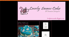 Desktop Screenshot of lovelyswanscake.blogspot.com