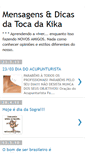 Mobile Screenshot of kika-mensagenspravoce.blogspot.com