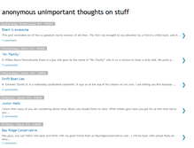 Tablet Screenshot of anonymousunimportantthoughtsonstuff.blogspot.com