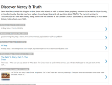 Tablet Screenshot of discovermercyandtruth.blogspot.com