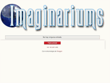Tablet Screenshot of imaginariums.blogspot.com