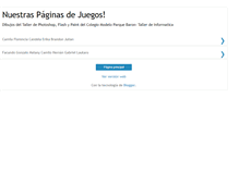 Tablet Screenshot of juegosdeltaller.blogspot.com