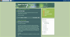 Desktop Screenshot of hopeclass-fumcgt.blogspot.com