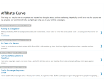 Tablet Screenshot of affiliatecurve.blogspot.com