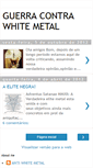 Mobile Screenshot of anti-white-metal.blogspot.com
