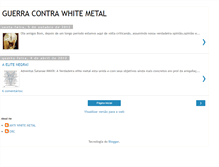 Tablet Screenshot of anti-white-metal.blogspot.com