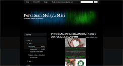 Desktop Screenshot of persatuanmelayumiri-pmm.blogspot.com