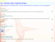 Tablet Screenshot of elaguiladezaratustra.blogspot.com