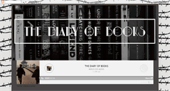 Desktop Screenshot of diaryof-book.blogspot.com