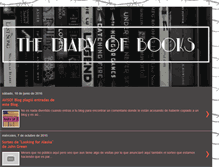 Tablet Screenshot of diaryof-book.blogspot.com
