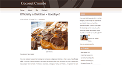 Desktop Screenshot of coconutcrumbs.blogspot.com