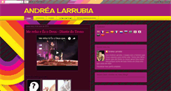 Desktop Screenshot of andrealarrubia.blogspot.com