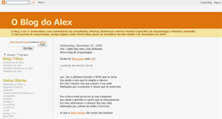 Desktop Screenshot of oblogdoalex.blogspot.com