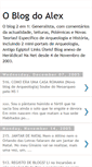Mobile Screenshot of oblogdoalex.blogspot.com